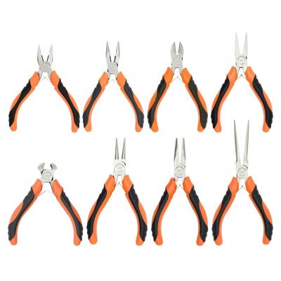 China EVERPOWER MULTI FUNCTIONAL Professional 4.5 Inch Mini Combination Pliers Diagonal Pliers Round Bent Needle Nose Cutter DIY Tool Accessories for sale