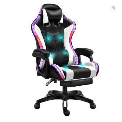 China Other Gaming Chair Massage Gaming Chair With Footrest Gaming Chair With LED for sale