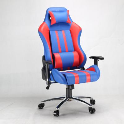 China (Size) 2022New Adjustable PU Leather Fashion Racing Comfortable Seat Office Gaming Chair Silla Gaming Chair for sale