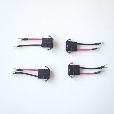 China Auto Jst Molex 2 Pin Connector Waterproof Custom Auto Harness With U-Shaped Terminal Assembly for sale