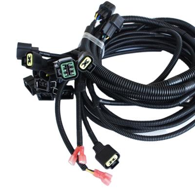 China Injection Molding Electronic Auto Dedicated Power Cables Wire Harness Set for sale