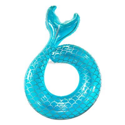 China New Design Mermaid Women Inflatable Pool Float Swim Ring Water Toys For Sale Women Waterproof OEM Custom for sale