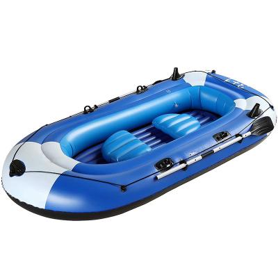 China 1-3 Person Kayak Inflatable Boat - Thicken Inflatable Rafts with Compressor Rope Paddle Repair Patch, Fishing Boat Kayak for Adults and Kids for sale