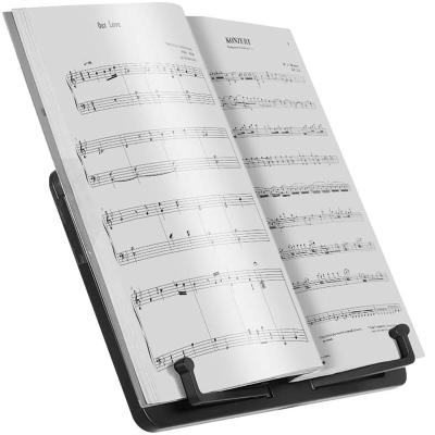 China Lightweight ABS Factory Music Sheet Music Sheet Stand Desktop Direct Reading Portable Stand Holder for sale