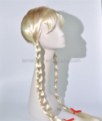 China Other Cheap Wigs KHA0931 Blonde Curly Blonde Medieval Synthetic Women's Party Wigs for sale