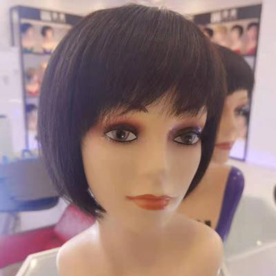 China Super Wave Human Hair Color Lace Front WigReal Glueless Cheap Human Hair Black Natural Hair Wigs for sale