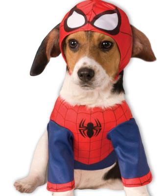 China PC0011 Spider-Man Viable Dog Pet Costume Small Dog CostumesWith Hat for sale