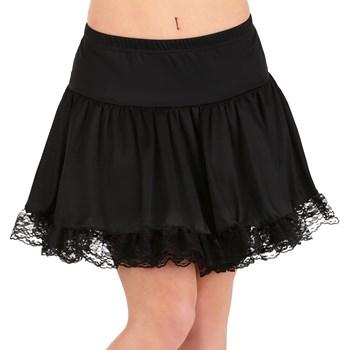 China Eco - Friendly Black Lace Petticoat With Tulle for sale