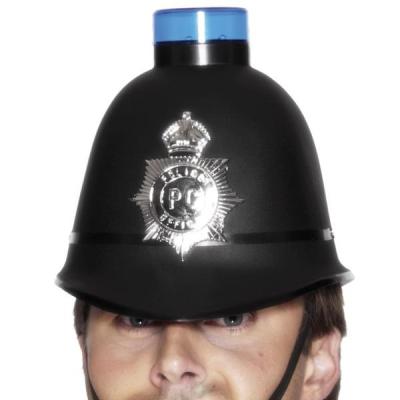 China Image police helmet with blue light for sale