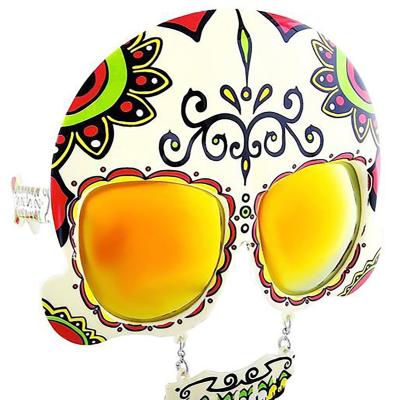 China fashion sunglasses day of the dead sunglasses for sale