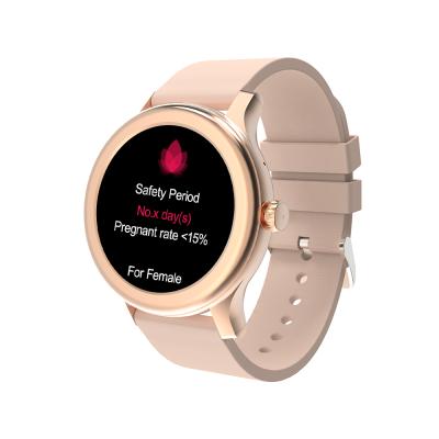 China CT02 Full Playback Menstrual Period Touch Screen MP3 Smart Watch Reminder Female Smart Watch With Call Function for sale