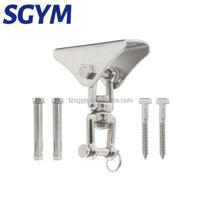 China Heavy Industry 360 Degree Swing Ceiling Hanger Hook 2 Rotary Hook Load Bearing Screw 2 Expansion Wood Screws Factory Direct Sales for sale