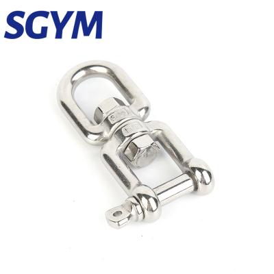 China Swivel Jaw 304 Stainless Steel Hardware Eye American National Standard Rigging Jaw And Eye M10 for sale