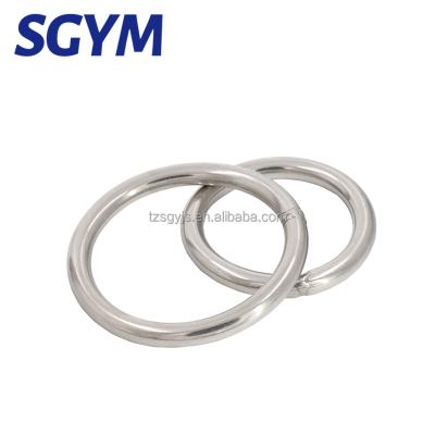 China 304 Stainless Steel High Polished 304 Stainless Steel Welded Round Ring Smooth Surface Ring 3/4/5/6/8/10mm for sale