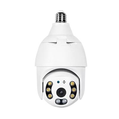 China NIGHT VISION Smart Indoor Automobile Tracking 1080P Full Hd Smart Wireless IP Camera Bulb 360 Degree Panoramic Camera for sale