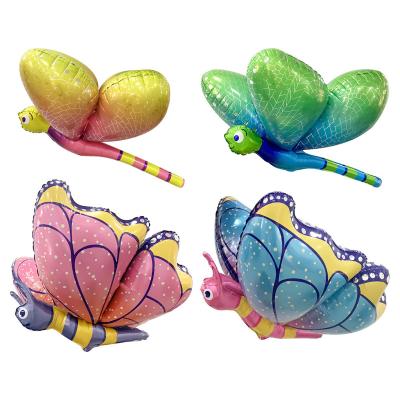 China Party Decoration 2022 New Animal Insect 3d Butterfly Foil Balloons Mariposa Globos For Birthday Party Event Decoration for sale