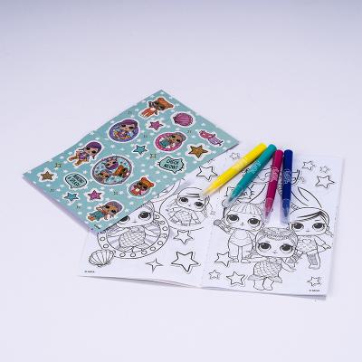 China Kids Coloring Toy Custom Play Package Hot Selling Drawing Set Toys And Drawing Art Set For Children for sale