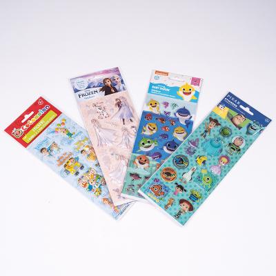 China Custom 3d stickers bubble cartoon sticker and cartoon sticker fun for kids for sale