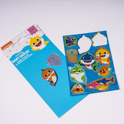 China Cartoon Sticker Factory Direct Custom Laser Cartoon Sticker Sheets For Kids for sale