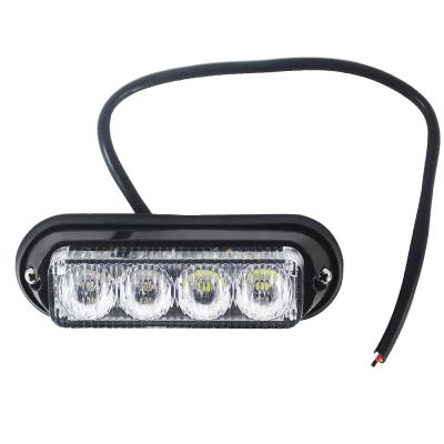 China All Colors Led Waterproof Van Lights Motorcycle Strobe Grille Emergency Warning Lighthead For Security Vehicles TBF-4691C4 for sale