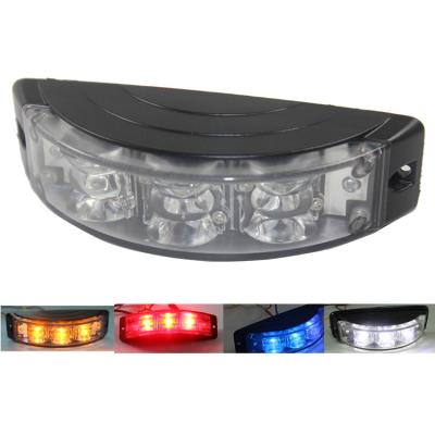 China Grill Strobe Lighthead Led Exterior Mount Car Strobe Head Light Precaution TBF-8691-LE-1W Turn Signal Warning Light TBF-8691-LE-1W for sale