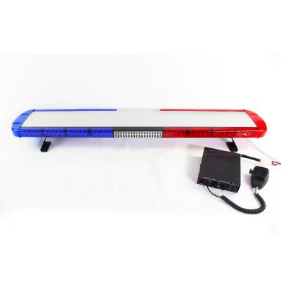 China Police Led Mini Lightbar For Emergency Magnetic Mini Light Bars Aluminum Lightbar For Police Uses 600*300*110mm for sale