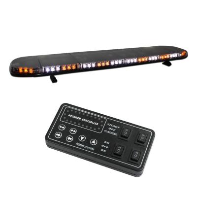 China waterproof & HAIBANG Super Slim Waterproof Dustproof Led Lightbar Amber Warning Big Truck Transporter Lightbar for sale