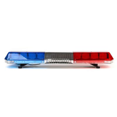 China waterproof & HAIBANG Lightbar Dustproof Red Blue Police Car With Warning Siren Strobe Emergency LED Light Bar for sale