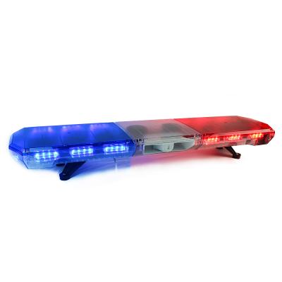 China HAIBANG Emergency Safety Vehicles Strobe Lightbar Police Patrol Car Working Warning Led Lightbar About 1200*300*162mm for sale