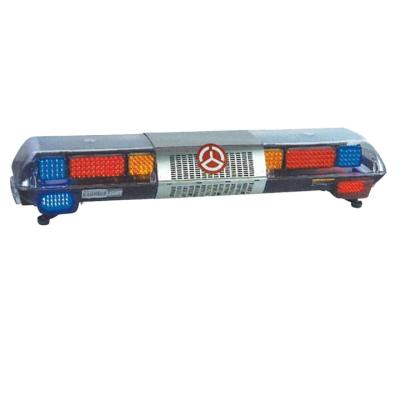 China PC 100W Speaker Led Traffic Lights Emergency Vehicle Road Construction Strobe Warning Lightbar for sale