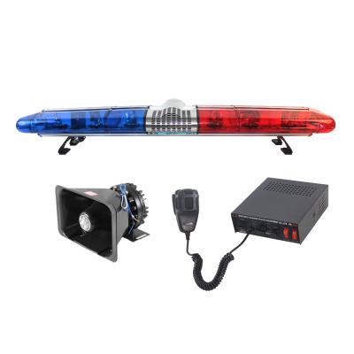 China Police 1500Mm Security Led Strobe Halogen Alert Lightbar Barricade Low Power Rotator Tow Truck Lightbar for sale