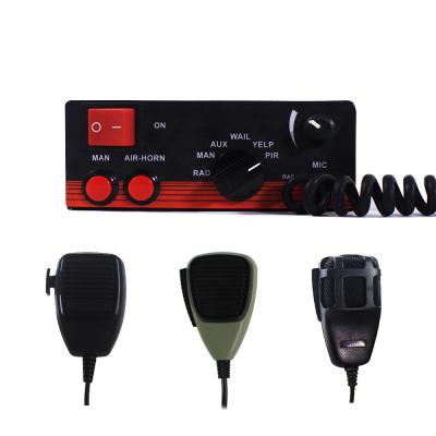 China HAIBANG 100W 150W 200W Auto Fire Truck Siren Patrol Car Siren Amplifier with Speaker Alarm Microphone Big for Police Lightbar for sale