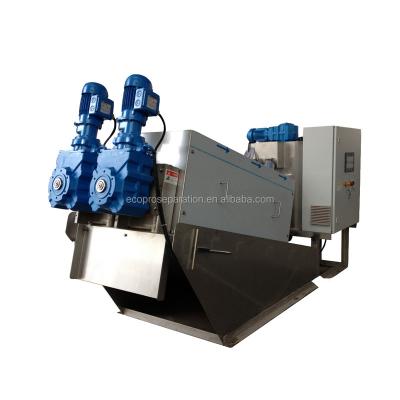 China Industrial And Municipal Wastewater Treatment Screw Press Deslime Dewatering Machine Sludge Dehydrator For Industrial Wastewater Treatment for sale