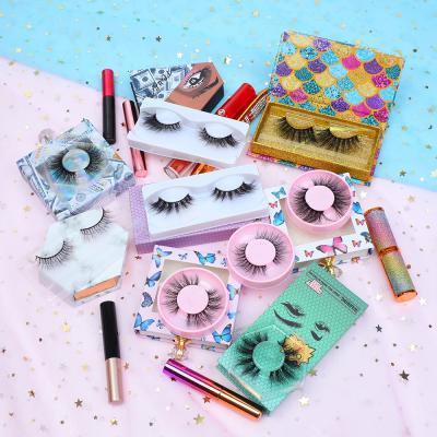 China Eyelashes Packaging Make Your Own Eyelash Vendor Customized Boxes 3D Mink Eyelash Box Eyelash Packaging Box for sale