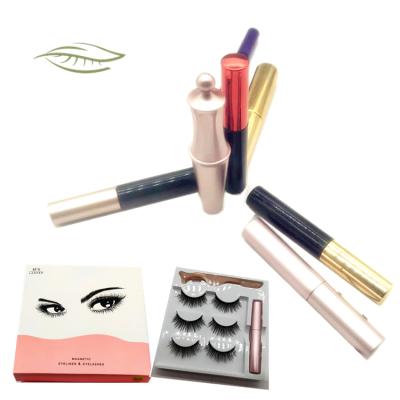 China Waterproof Professional Seller Magnet Eyelash Liquid Eyeliner Wholesale Private Label for sale