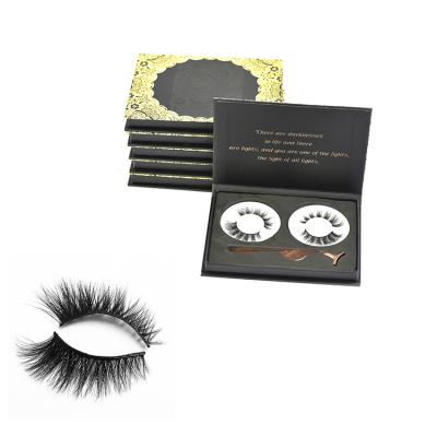 China Long Natural Chinese Private Label 100% Thick Fluffy Loose 3D Mink Eyelashes Lashes for sale