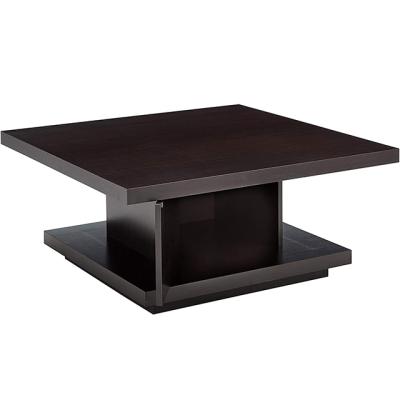 China Convertible coffee table modern design square unique style, suitable for living room room Nordic wooden square coffee table set for sale