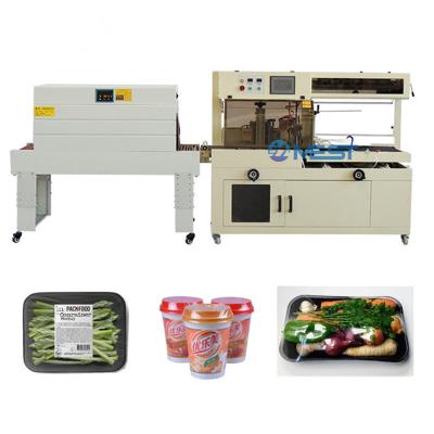 China Food L Bar POF Shrink Wrapping Film Machine For Small Carton Or Tray Fruits Vegetable for sale