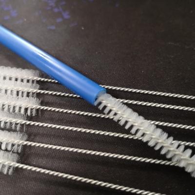 China 100pcs Direct Sale Good Quality Hot Selling Stainless Steel Straw Viable Cleaning Brushes for sale