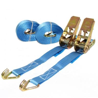 China Industry 1 inch 800kg 6m Retractable Ratchet Strap for fastening for sale