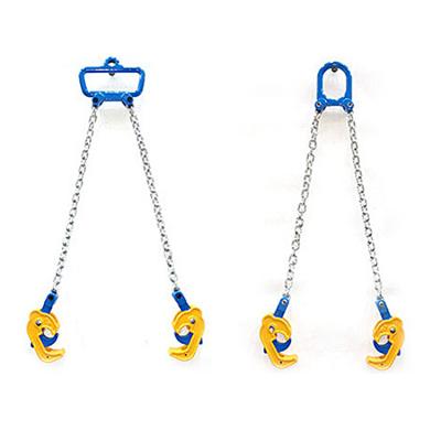 China Multi-Functional Iron Chain Bucket Claw Bucket Bucket Double Claw Lifting Double Oil Drum Industrial Filed Lifting Tool for sale