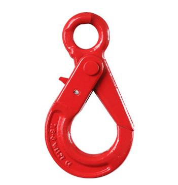 China Durable 5.3 Tons G80 European Type Safety Self Locking Eye Hook for sale