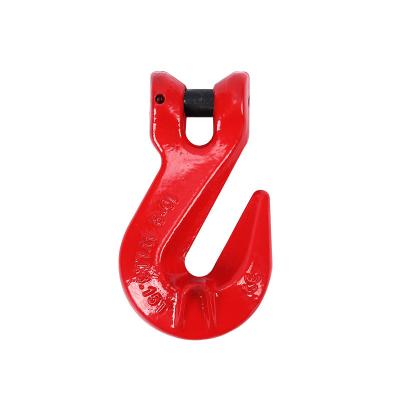 China Durable 3.15 Ton Clevis Grab Hook G80 Shortening European Type Lifting Hook for sale