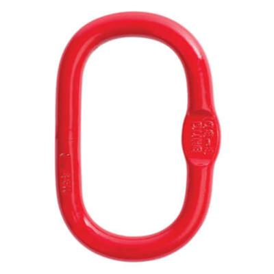 China Lifting Goods Rigging Long Ring Forging Alloy Steel Connecting Link Ring European Style Lifting Sling Long Ring Wear Resistant Corrosion for sale