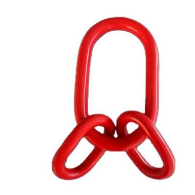 China The European Combined Goods Link Assembly G80 Ring Forging Buckle Lift Junction Combined Connecting Ring Alloy Steel Strength for sale