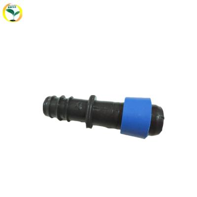 China Agricultural Direct Soft Drip Pipe Use Export Factory Irrigation Farmland Connector Barbed Fittings Coupling Tape for sale