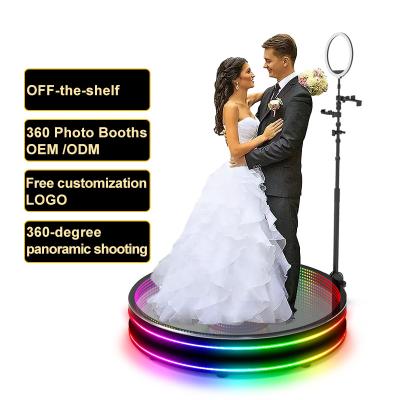 China Selfie Video Auto SDK Camera Rig Photobooth Glass Machine 360 ​​Degree Photo Booth for sale