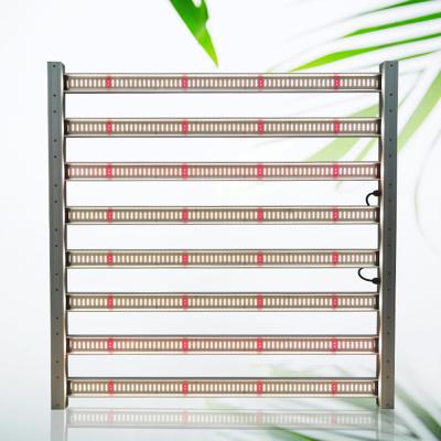 China Seed Starting 2022 MEIJIU A8 650W RJ45 Full Spectrum Led Grow Light Lamp With Far Red 660NM For Plants for sale