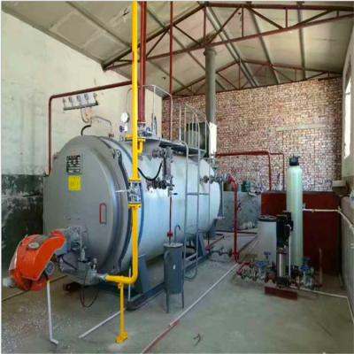 China Horizontal Type Fire Tube Industrial Oil/Natural Gas Fired Wns Steam Boiler for EPS Production Line for sale