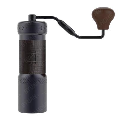 China New KULTRA Coffee Bean Hand Grinder Portable Coffee Grinder Car Super Black Foldable Handle Grinding Manual Coffee Grinder for sale